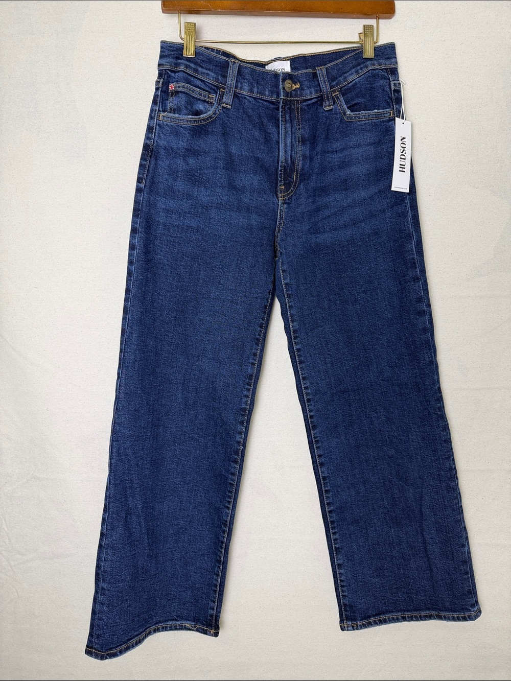Hudson Rosalie Wide Leg High Rise Jeans